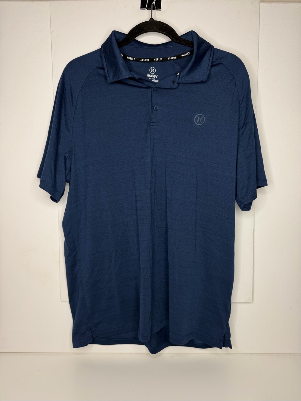 Hurley Men’s Navy Blue‎ Performance Polo Large